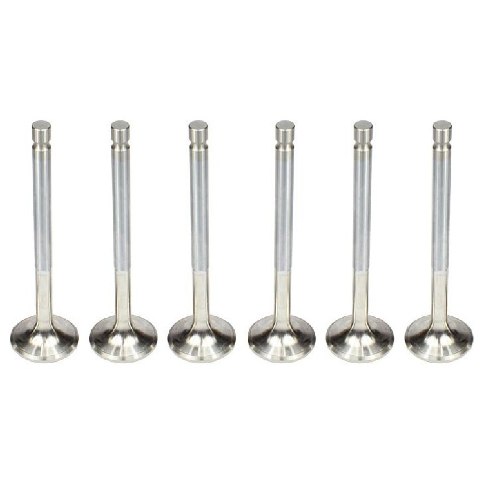 Kit 6 Válvula de Escape - Mahle Metal Leve - VE0760058 STD
