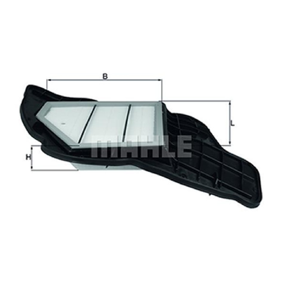 Filtro de Ar do Motor - Mahle Metal Leve - LX1684/5