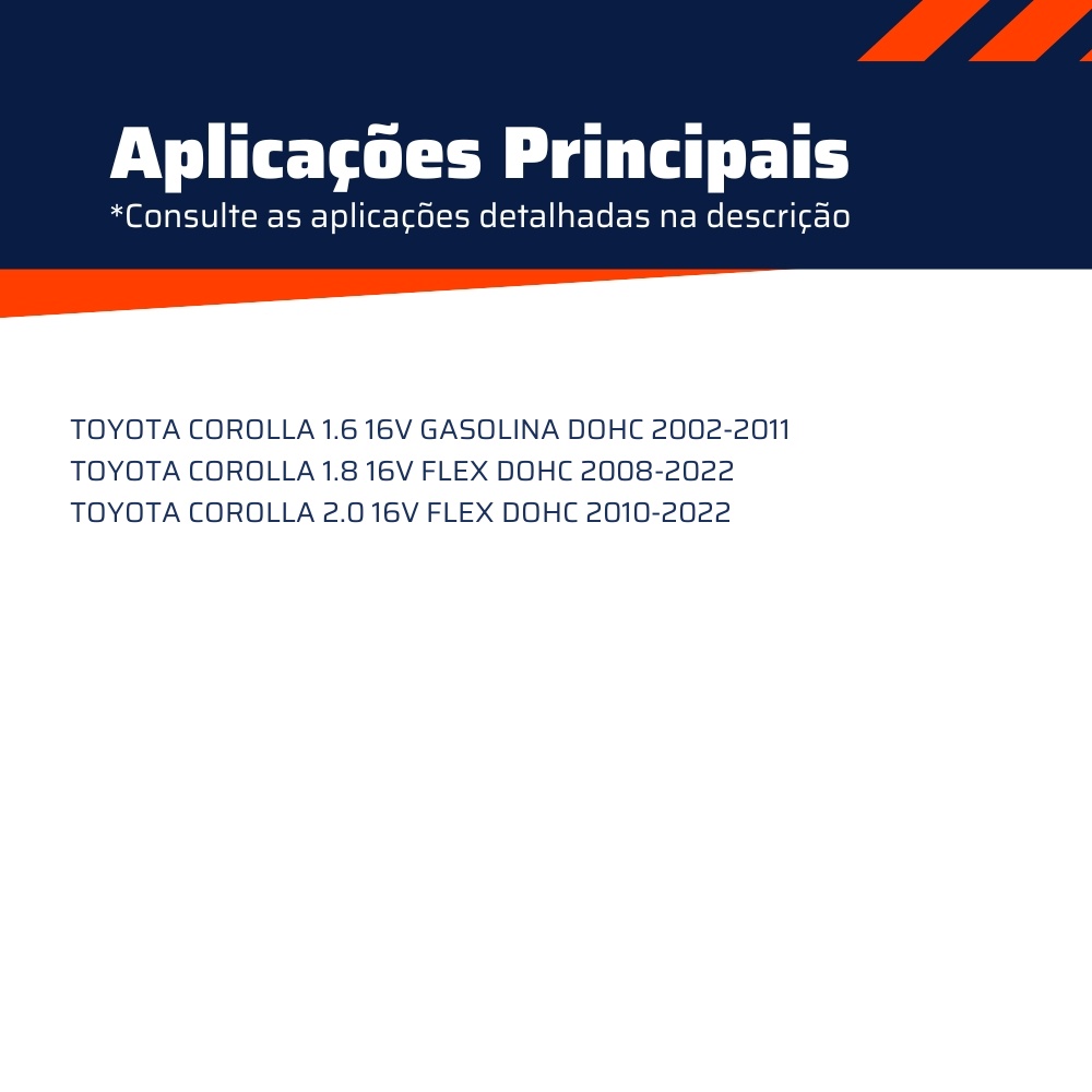 Filtro de Ar para Toyota Corolla - Mahle Metal Leve - LX3703