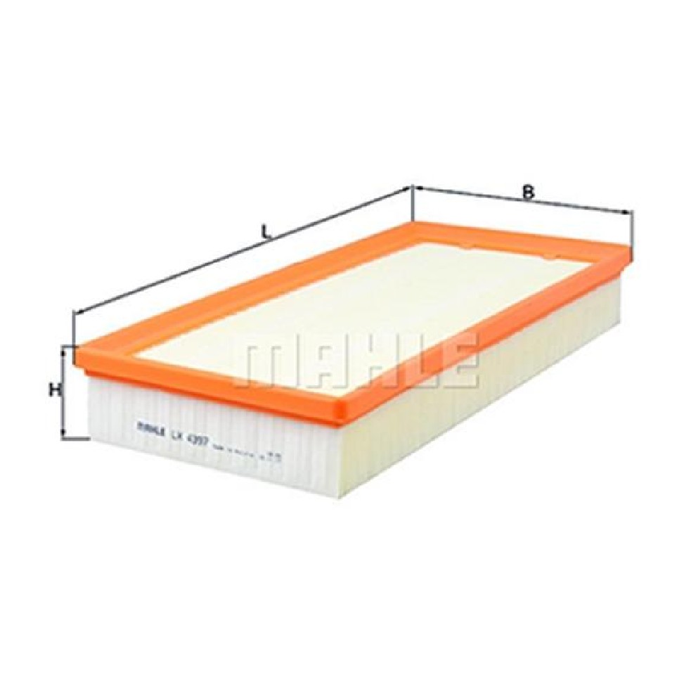 Filtro de Ar do Motor - Mahle Metal Leve - LX4397