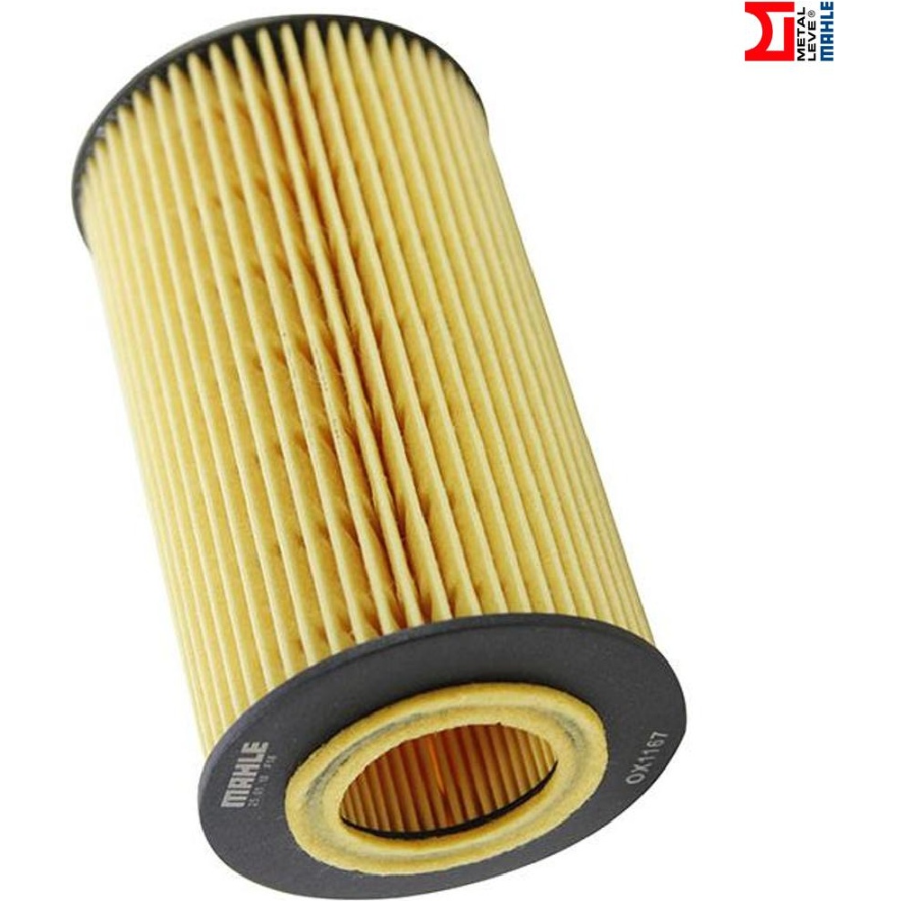 Filtro de Óleo Lubrificante - Mahle Metal Leve - OX1167D