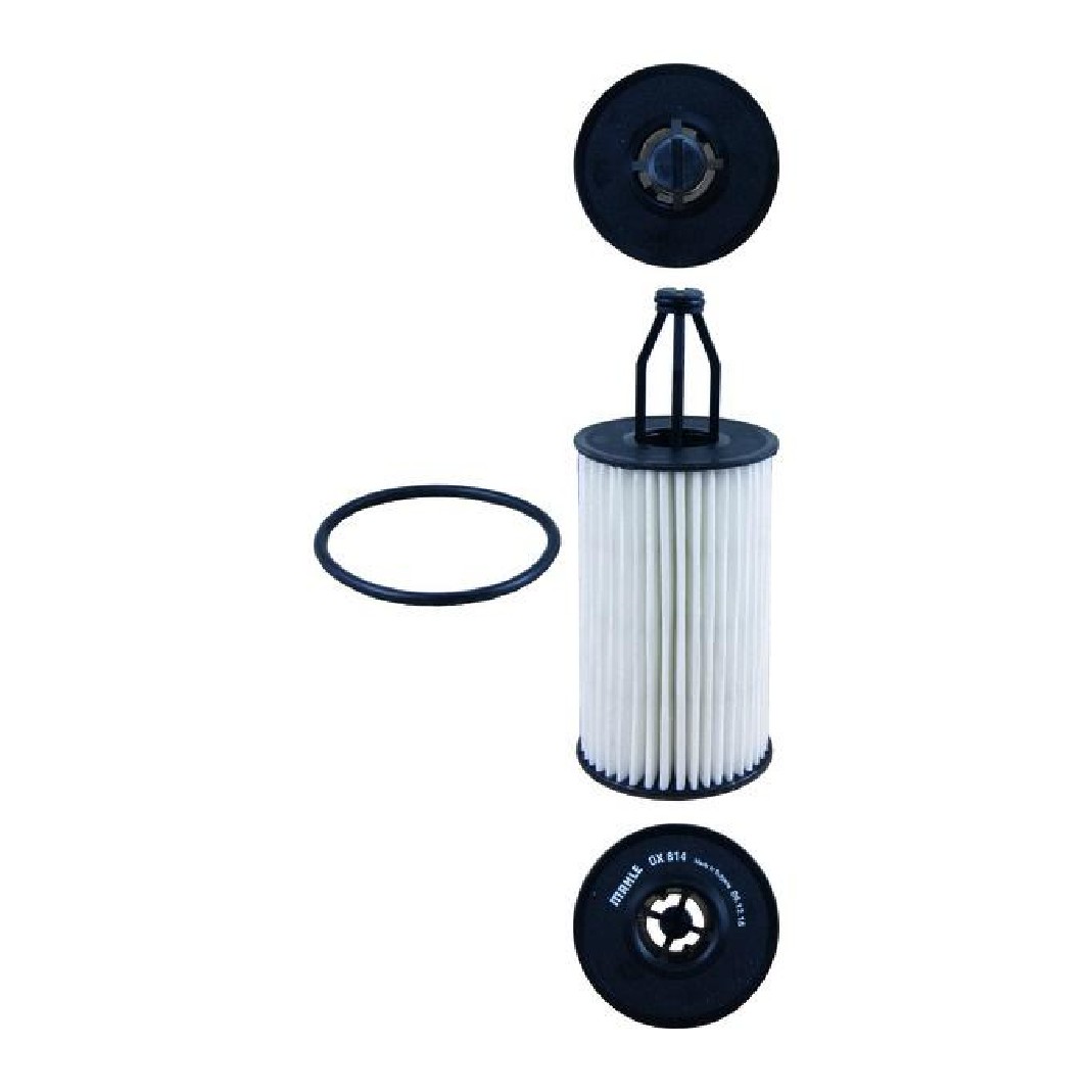 Filtro de Óleo Lubrificante para Mercedes-Benz CLS 350 e GLE 400 - Mahle Metal Leve - OX814D