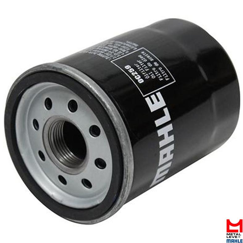 Filtro Blindado de Óleo Lubrificante - Mahle Metal Leve - OC259
