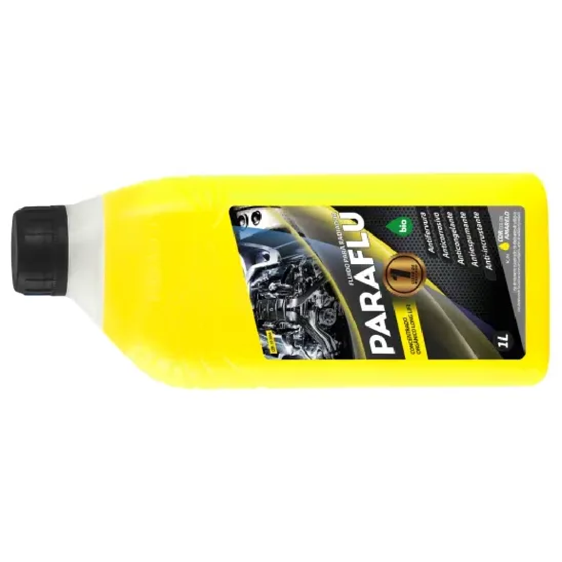 Aditivo para Radiador Amarelo Paraflu Bio Orgânico Concentrado 1 Litro - Paraflu - 10-3044