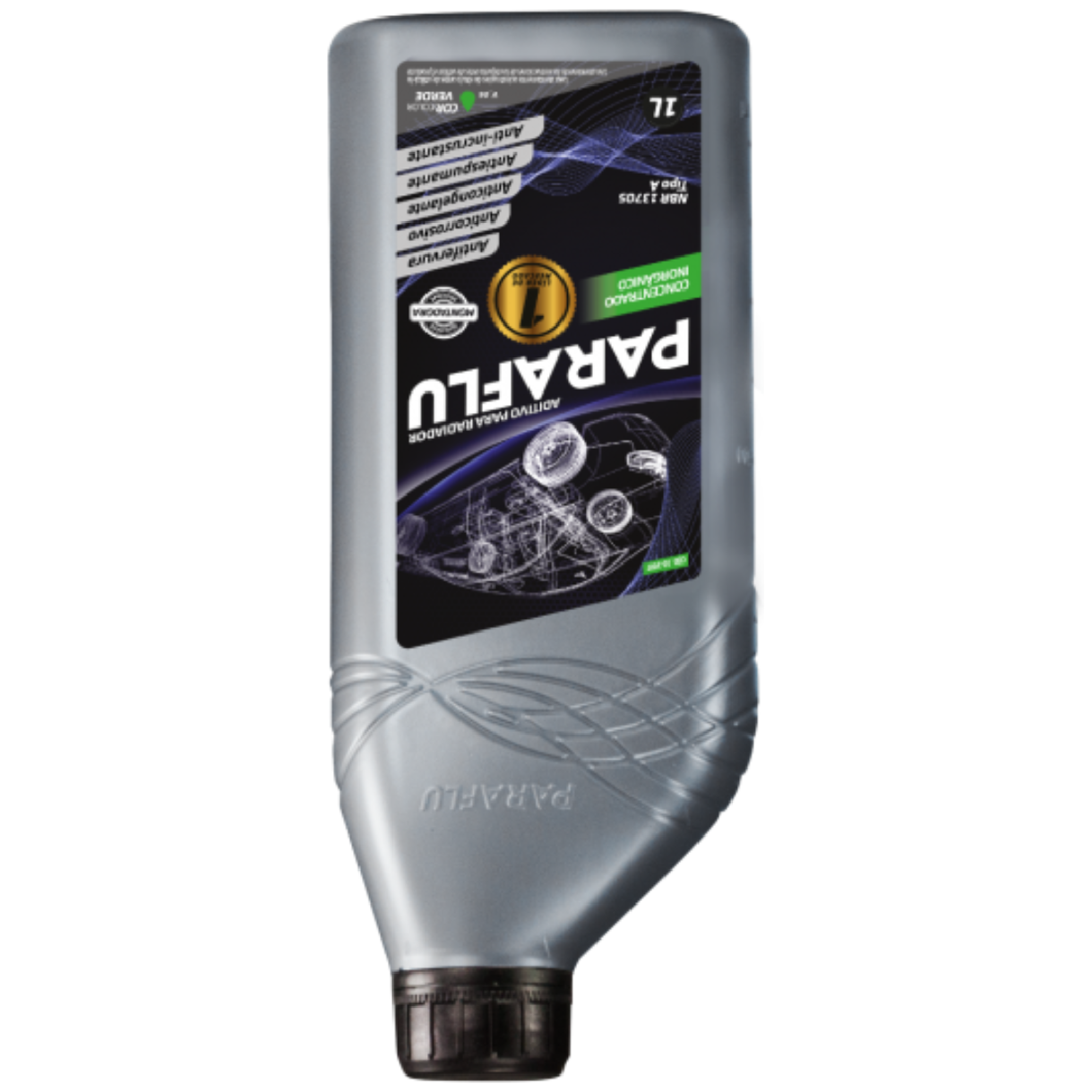 Aditivo para Radiador Verde Paraflu Montadora Inorgânico Concentrado 1 Litro - Paraflu - 10-3007