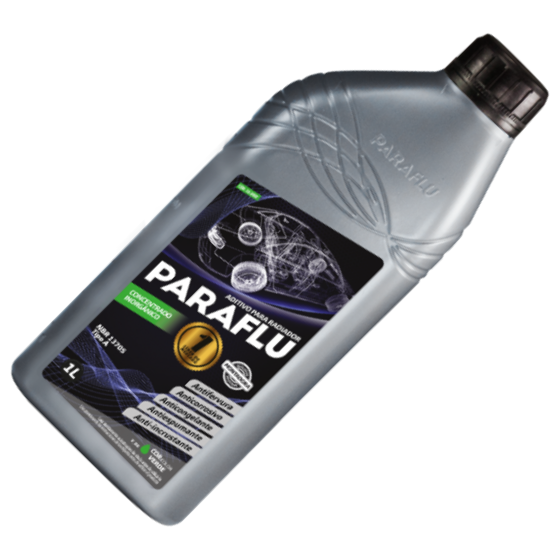 Aditivo para Radiador Verde Paraflu Montadora Inorgânico Concentrado 1 Litro - Paraflu - 10-3007