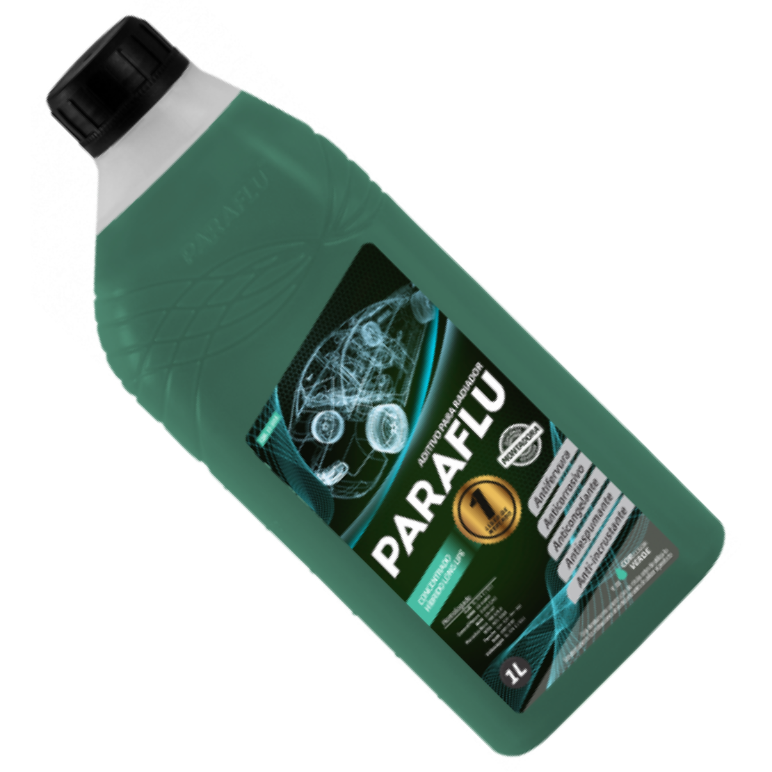 Aditivo para Radiador Verde Escuro Paraflu Montadora Híbrido Concentrado 1 Litro - Paraflu - 10-3055