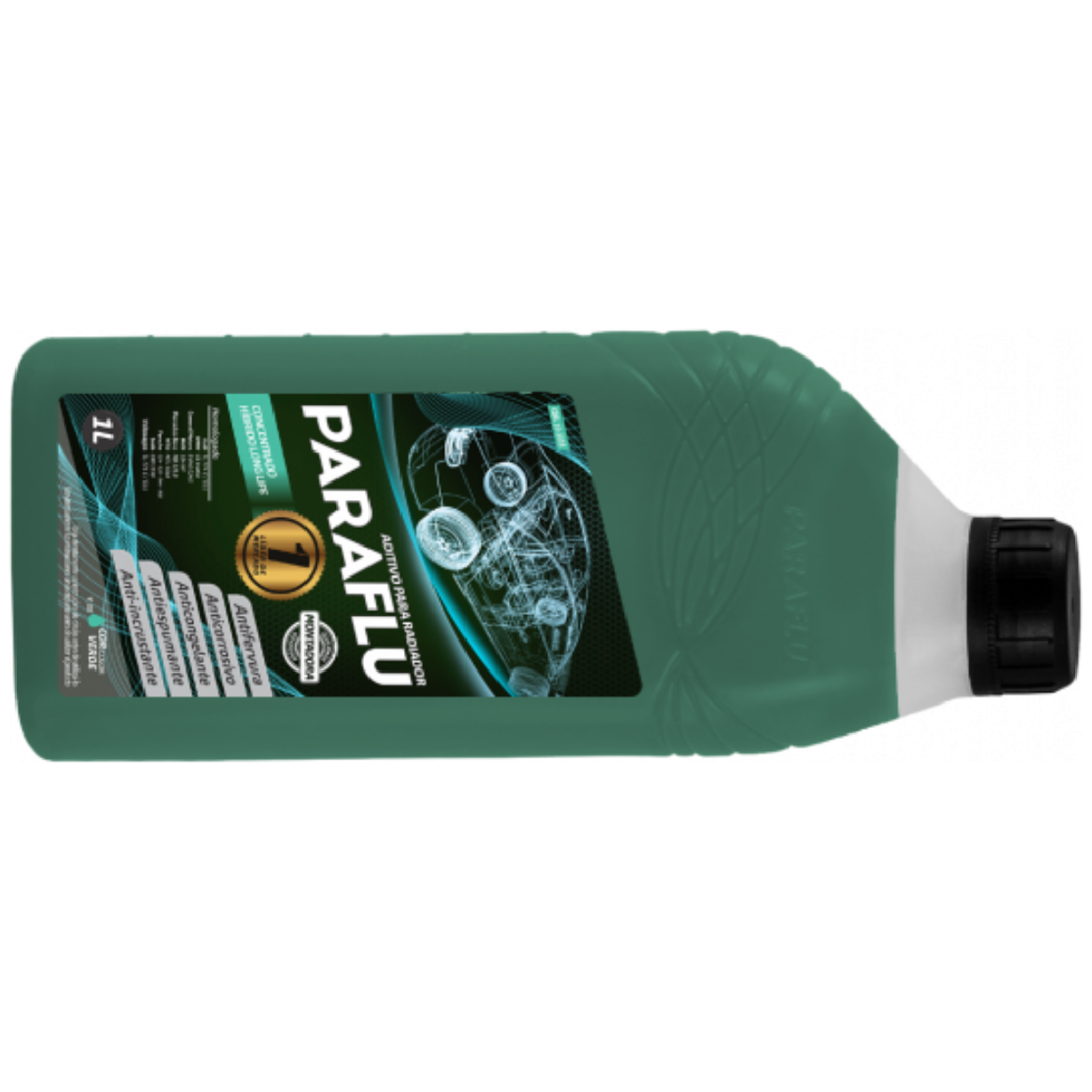 Aditivo para Radiador Verde Escuro Paraflu Montadora Híbrido Concentrado 1 Litro - Paraflu - 10-3055
