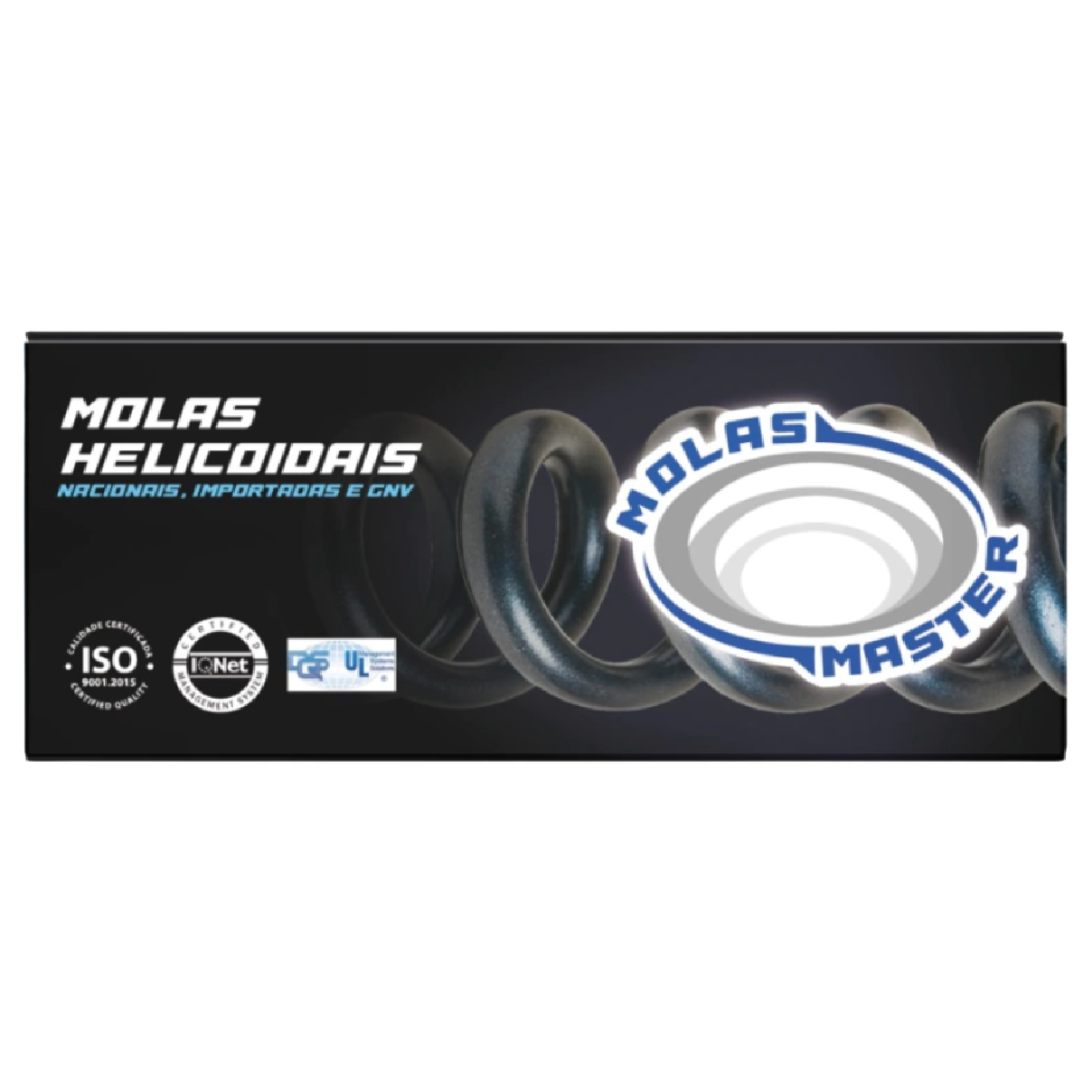 Par de Molas Suspensão Dianteira Direito e Esquerdo para JEEP Grand Cherokee - Molas Master - MM-4255