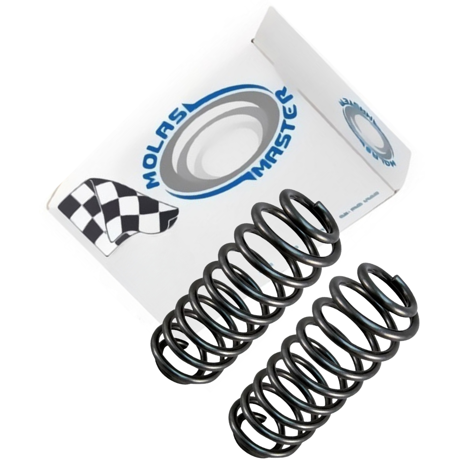 Par de Molas Suspensão Traseira Direito e Esquerdo para Renault Fluence - Molas Master - MM-4383