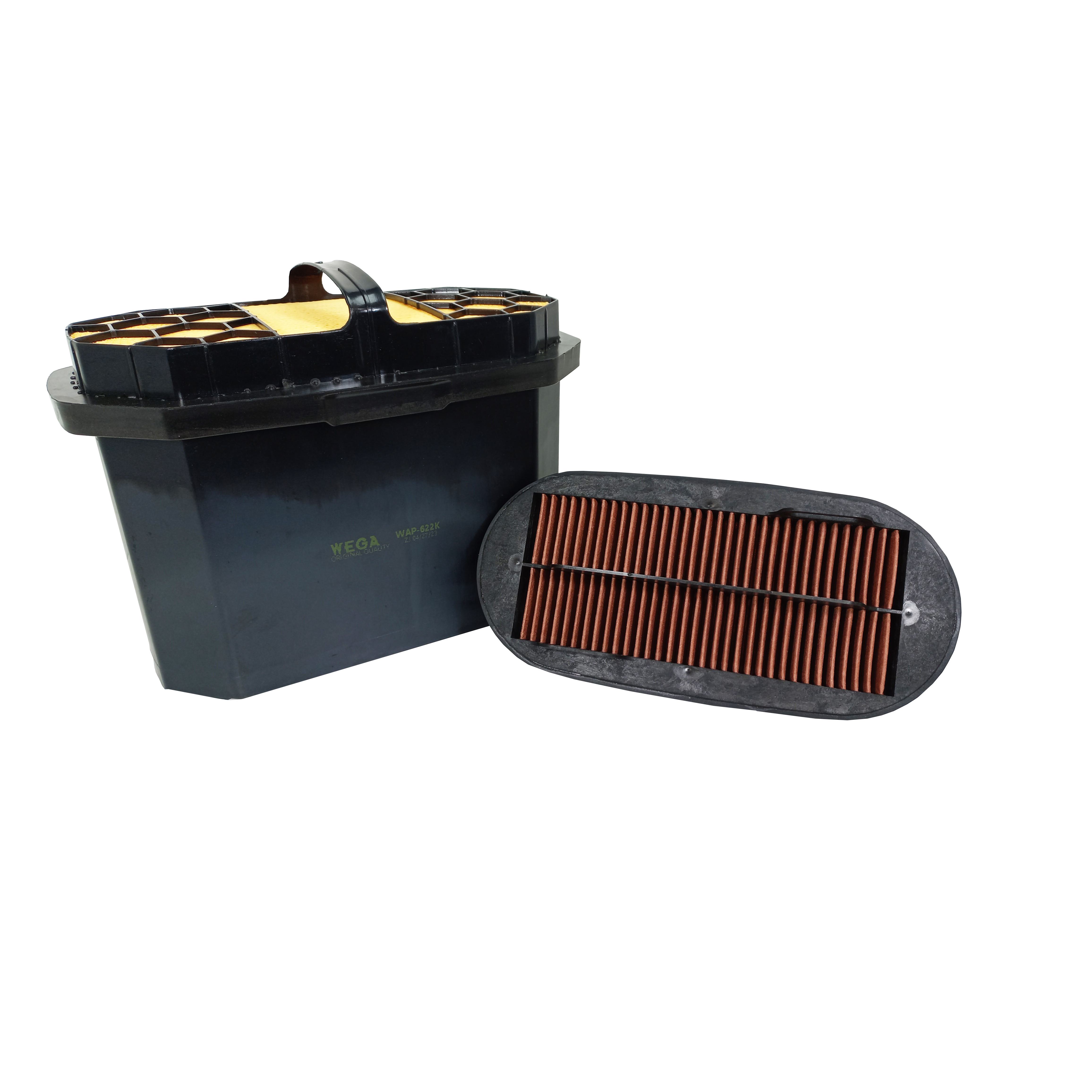Filtro de Ar Primário e Secundário do Motor - Wega - WAP-622K