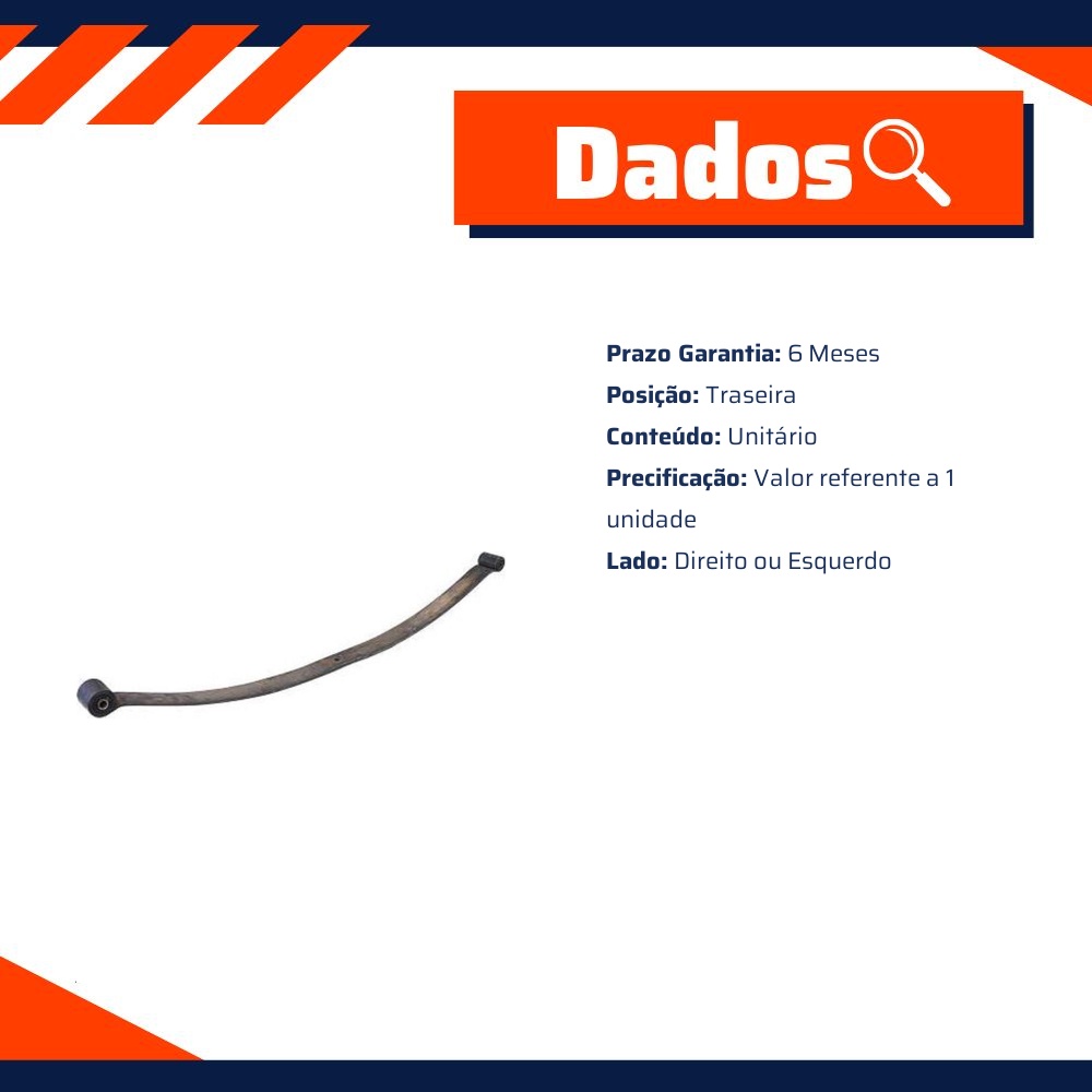 Feixe Molas Traseiro - Cofap - FC.FIAT1003