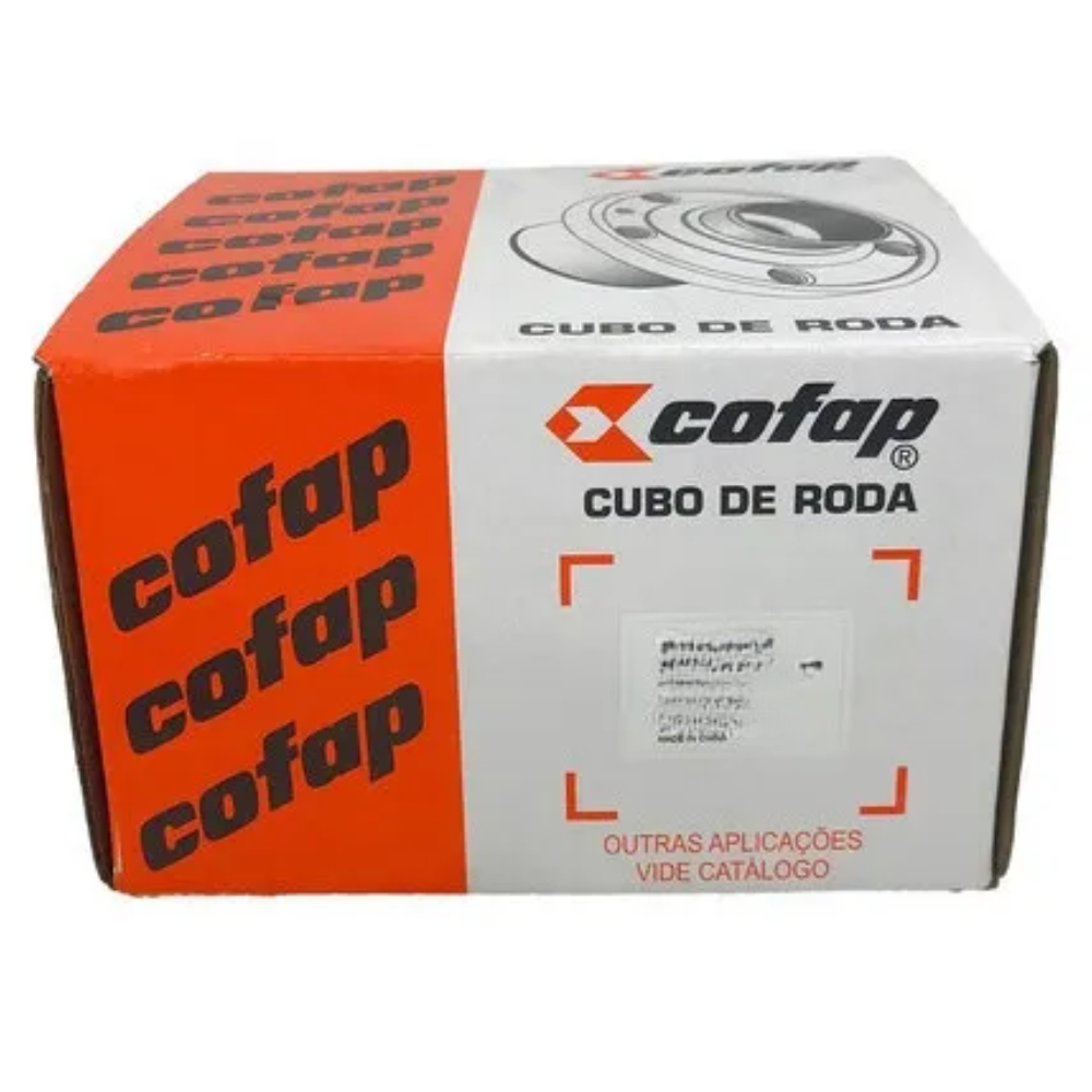 Cubo de Roda Traseiro Direito ou Esquerdo com Rolamento sem ABS para Hyundai Tucson - Cofap - CRC32047