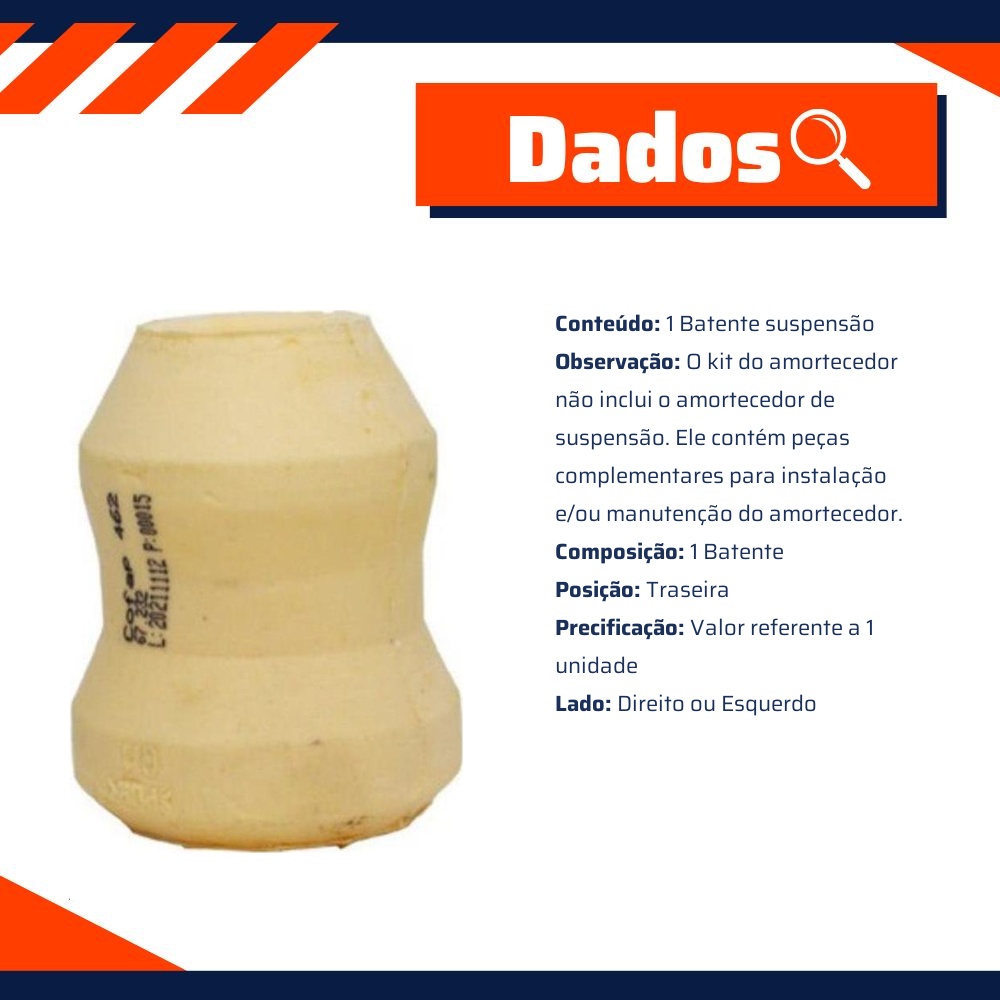 Batente Suspensão Traseiro Mitsubishi Pajero - Cofap - KSC39105S