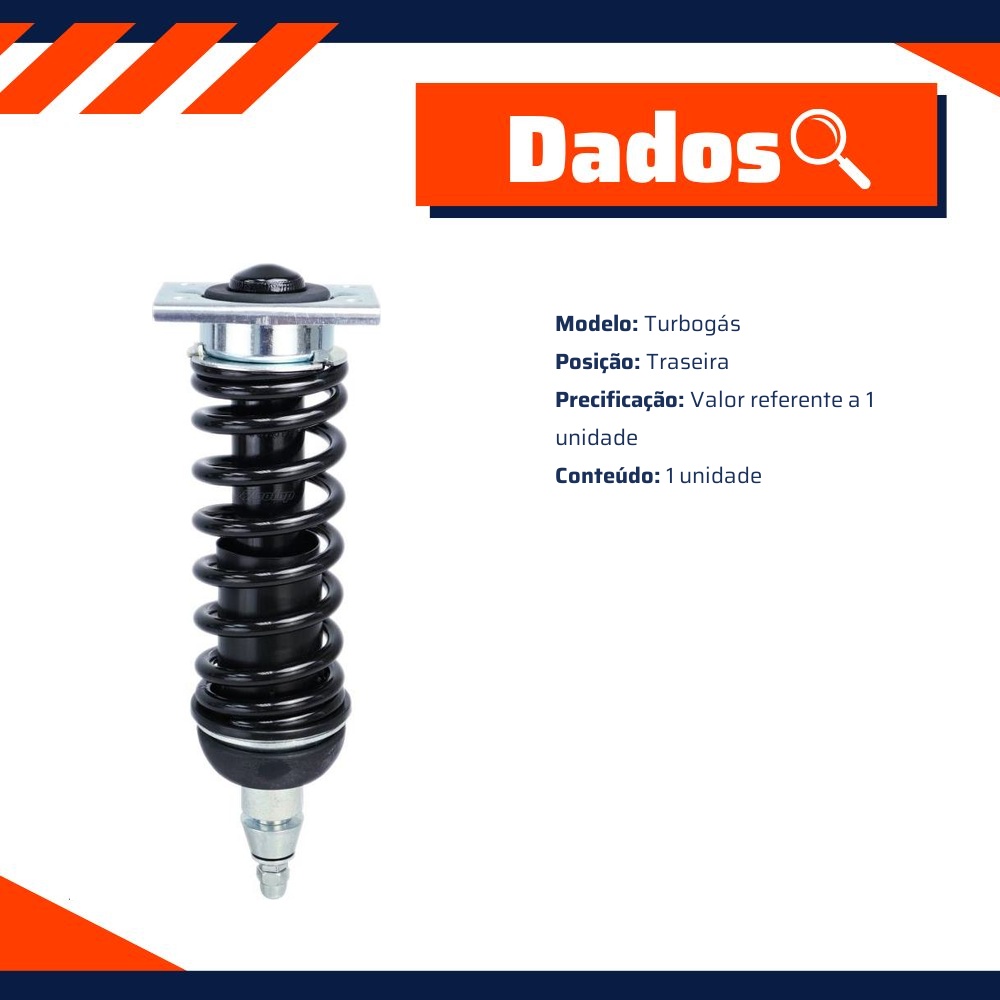Amortecedor Traseiro da Cabine - Cofap - GB48366