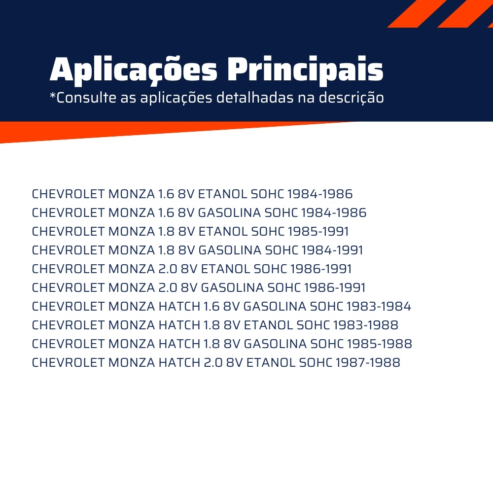 Suporte Dianteiro do Motor Lado Esquerdo para Chevrolet Monza e Monza Hatch - Sampel - 3763