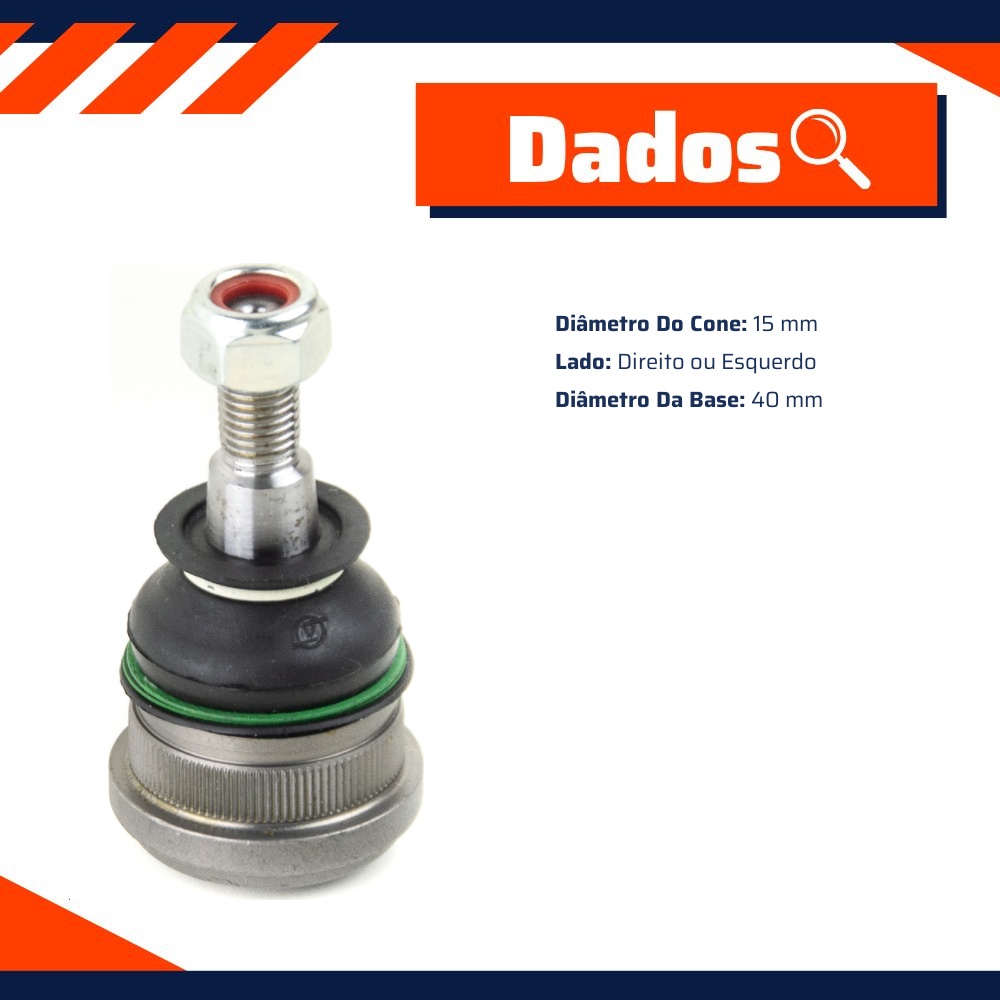 Pivô de Suspensão para JAC J3 - Viemar - 503278