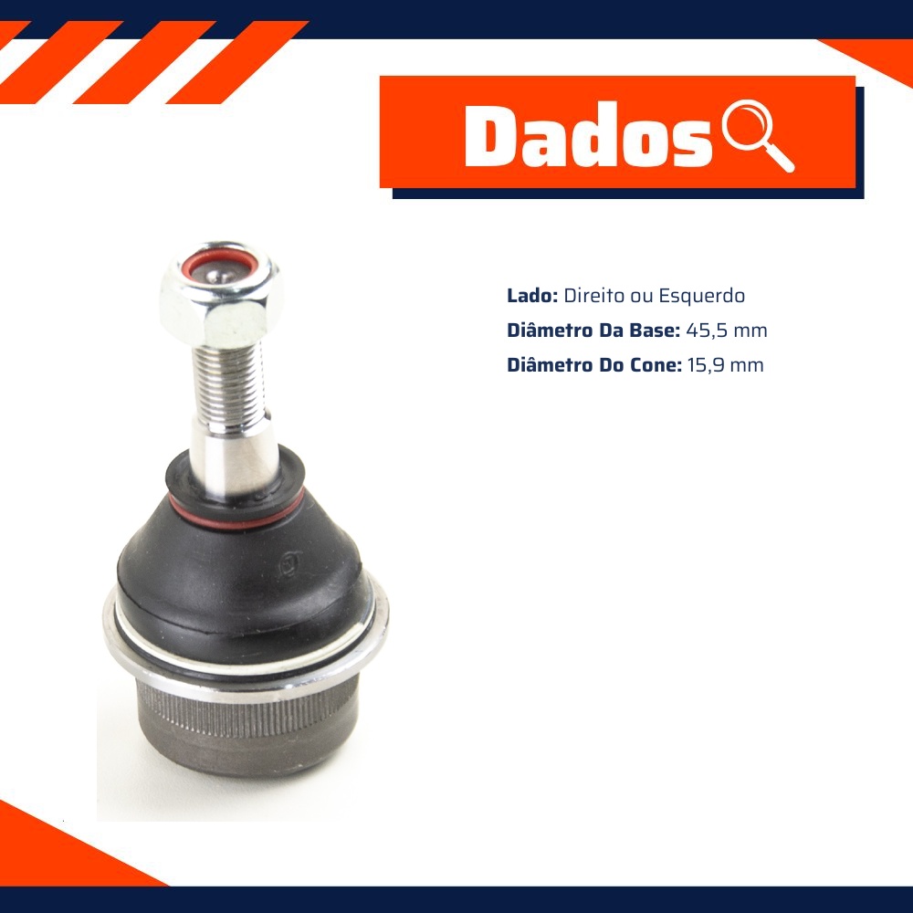 Pivô de Suspensão Superior para Renault Master - Viemar - 503069