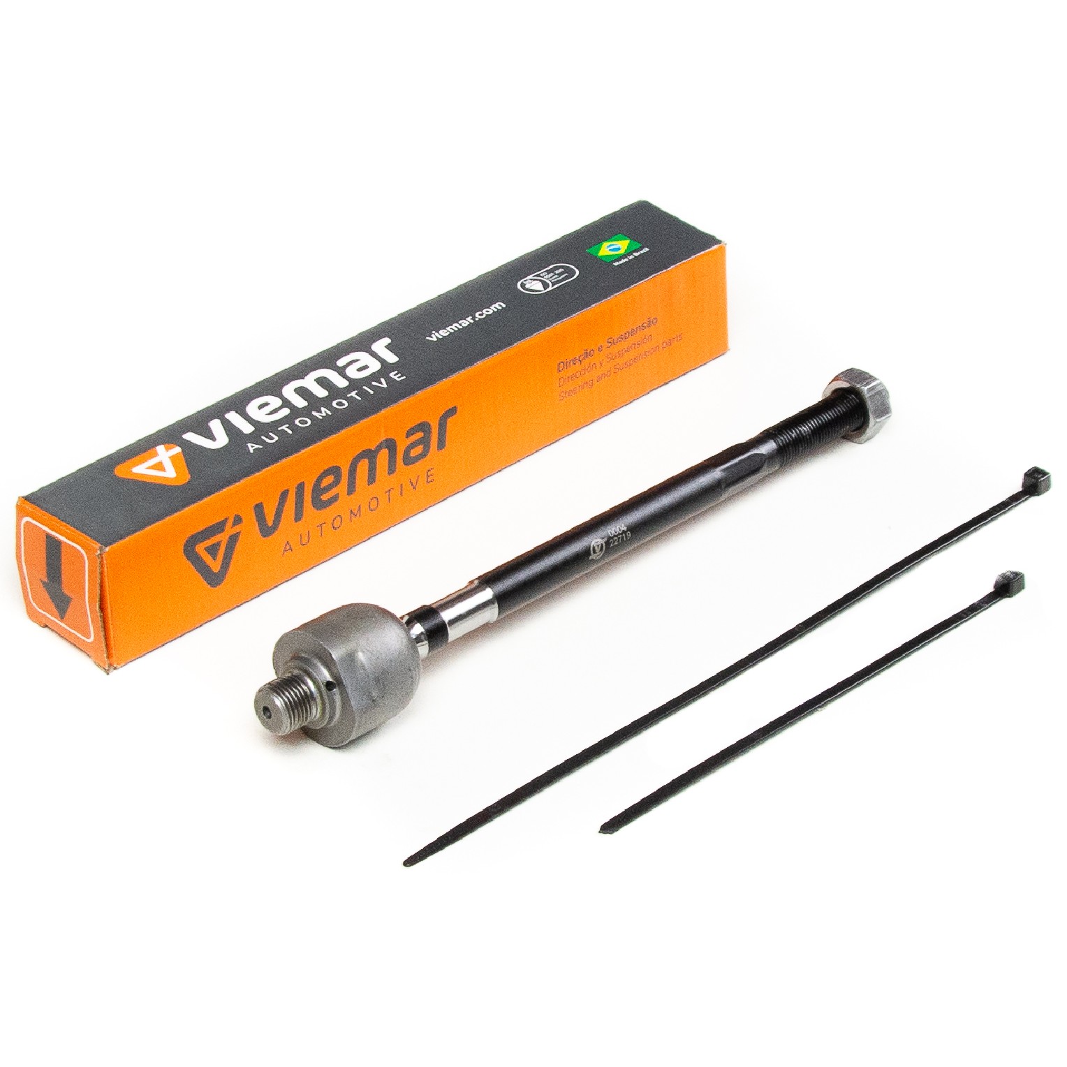 Terminal Axial de Direção Hidráulica para Fiat Tempra - Viemar - 680004