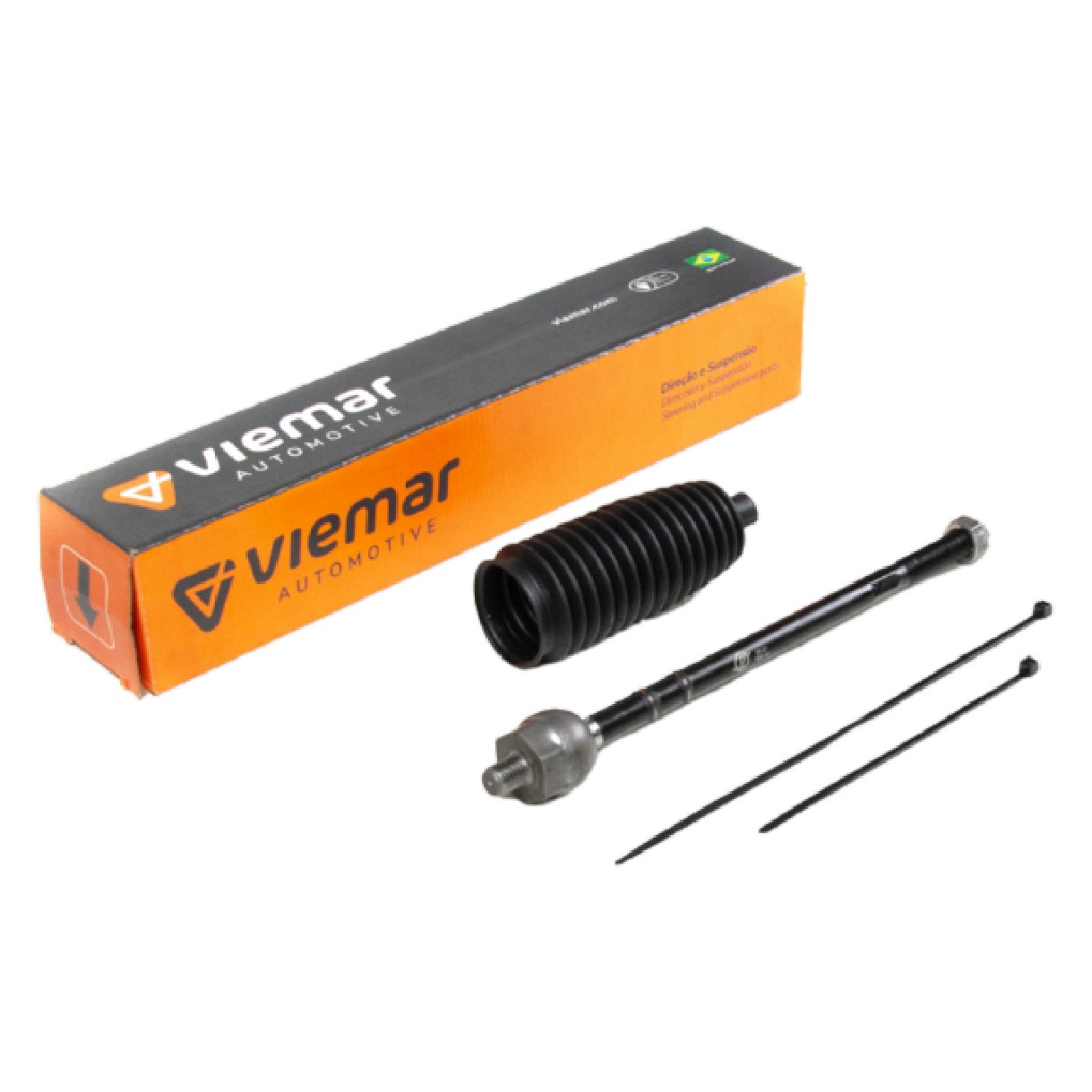 Terminal Axial de Direção Elétrica para Volkswagen Cross Up! e Up! - Viemar - 680547K