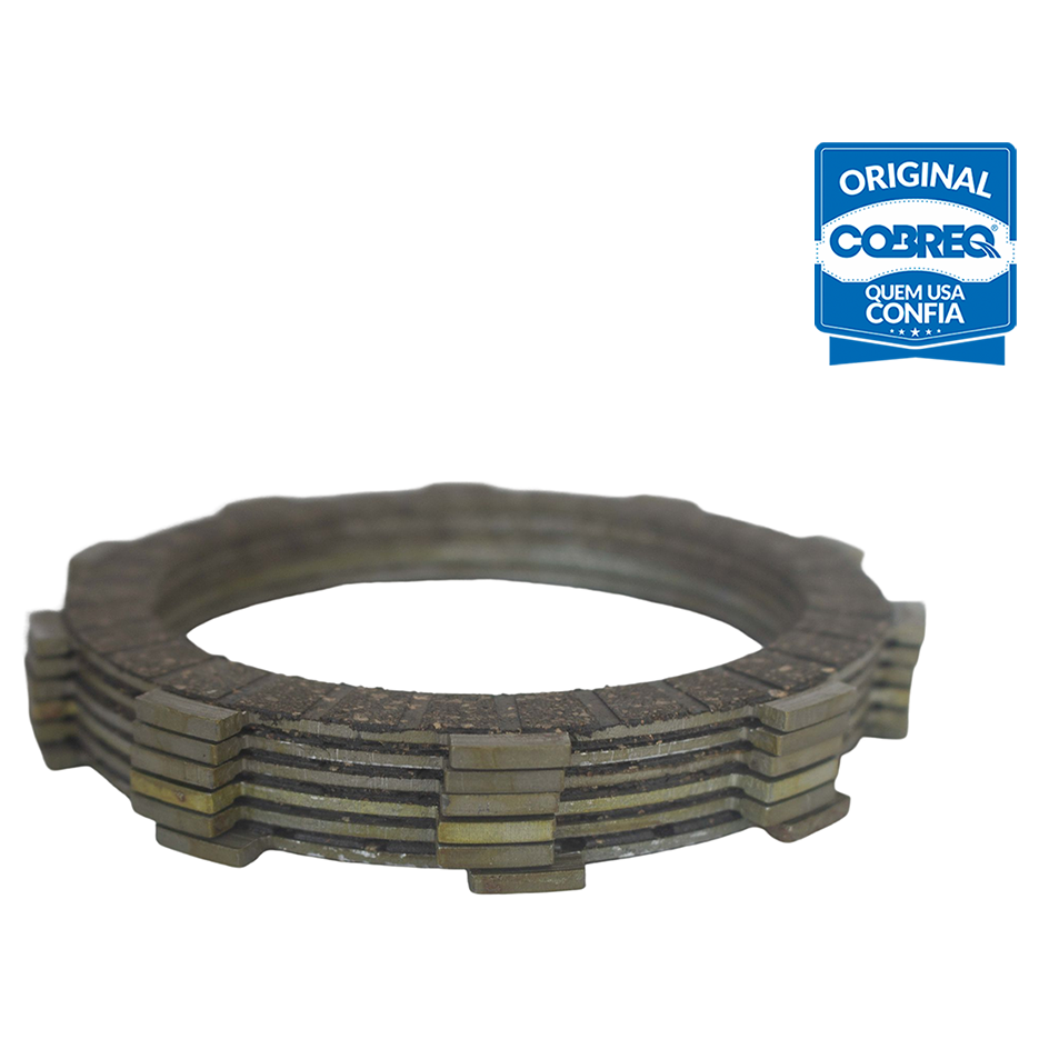 Disco de Embreagem para Yamaha TDM 225 e XT 225 - Cobreq - 0014-DE