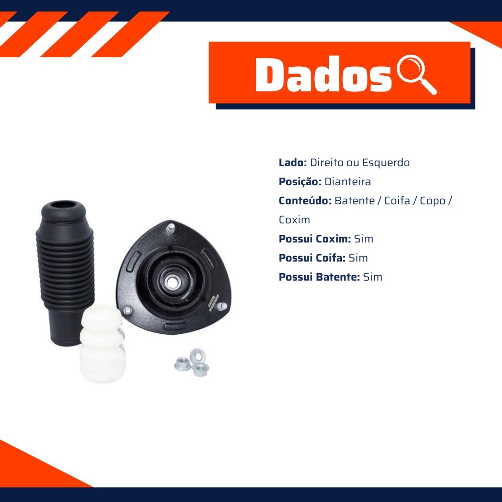 Kit Batentes Amortecedor Dianteiro Direito ou Esquerdo para Hyundai Tucson - Monroe Axios - LT90100