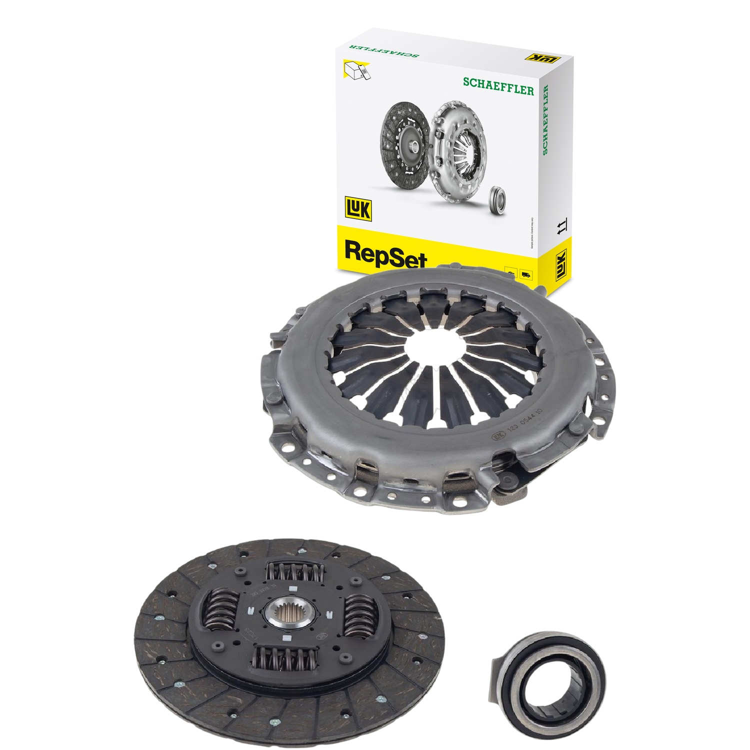 Kit de Embreagem com Disco, Platô e Rolamento para Hyundai I30 e I30 CW - LuK - 623 3397 00