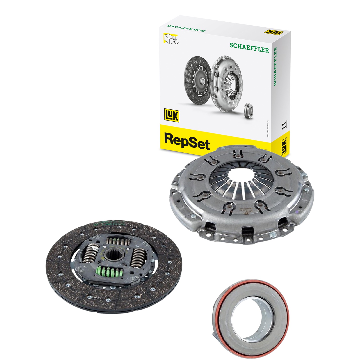 Kit de Embreagem com Disco, Platô e Rolamento para Mercedes-Benz Sprinter 312 e Sprinter 412 - LuK - 624 3029 00