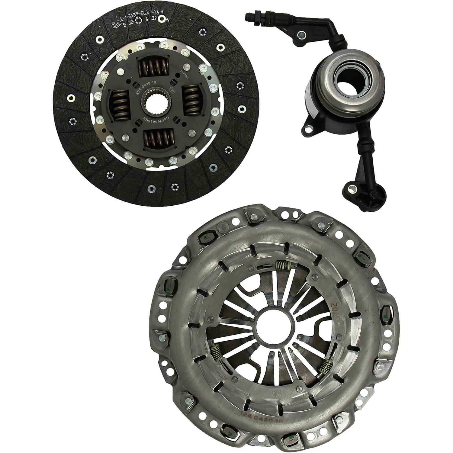 Kit de Embreagem com Disco, Platô e Atuador para Mercedes-Benz Sprinter 415 e Sprinter 515 - LuK - 624 3247 33