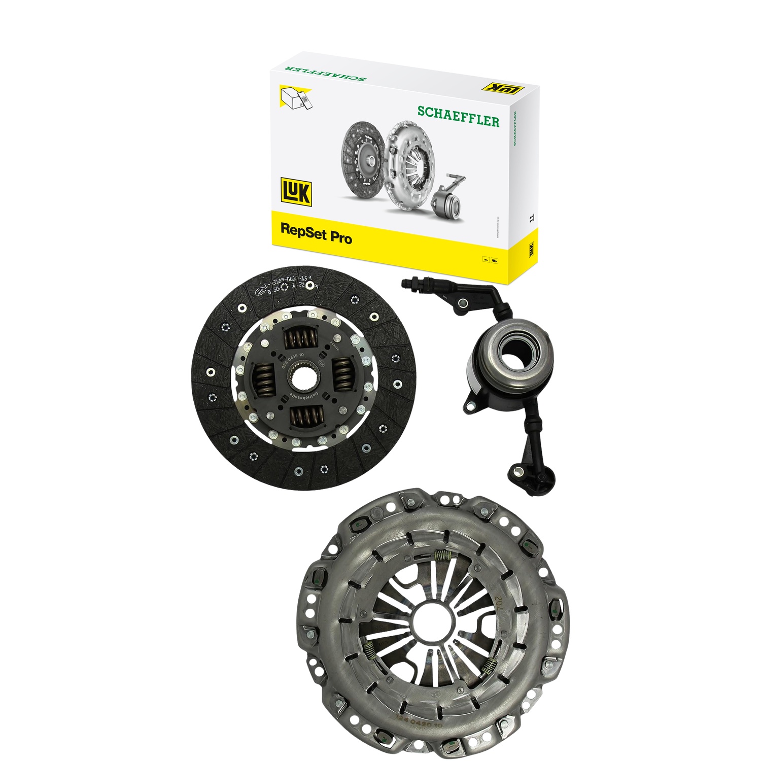 Kit de Embreagem com Disco, Platô e Atuador para Mercedes-Benz Sprinter 415 e Sprinter 515 - LuK - 624 3247 33