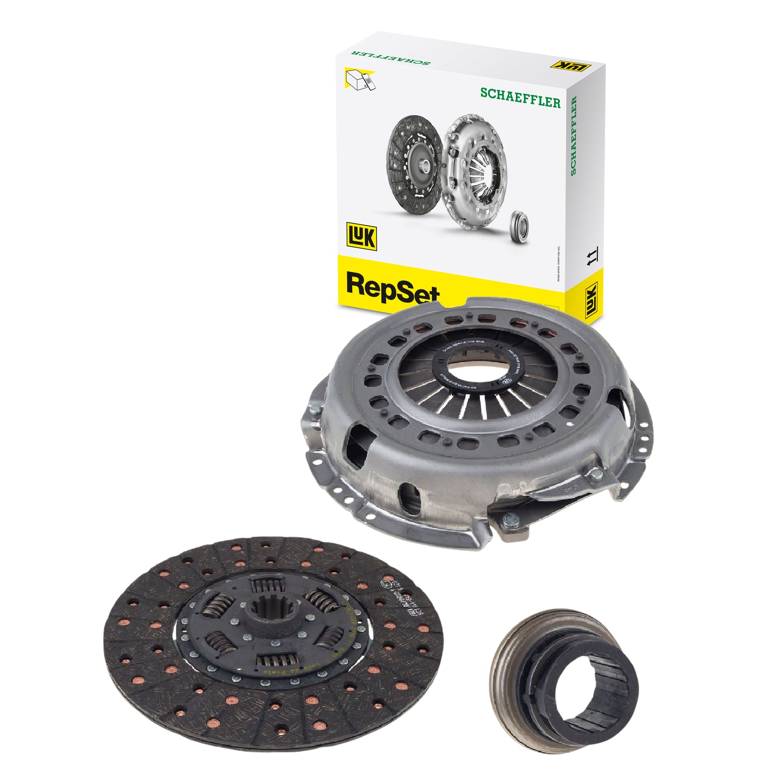 Kit de Embreagem com Disco, Platô e Rolamento para Ford F-1000 - LuK - 628 2204 00