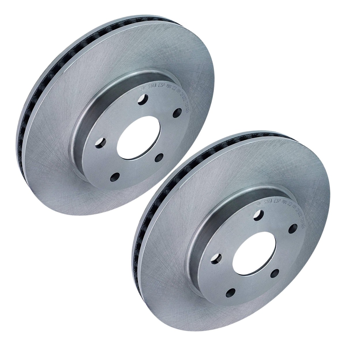 Par Disco de Freio Dianteiro para Toyota Prius e RAV4 - Hipper Freios - HF 514A
