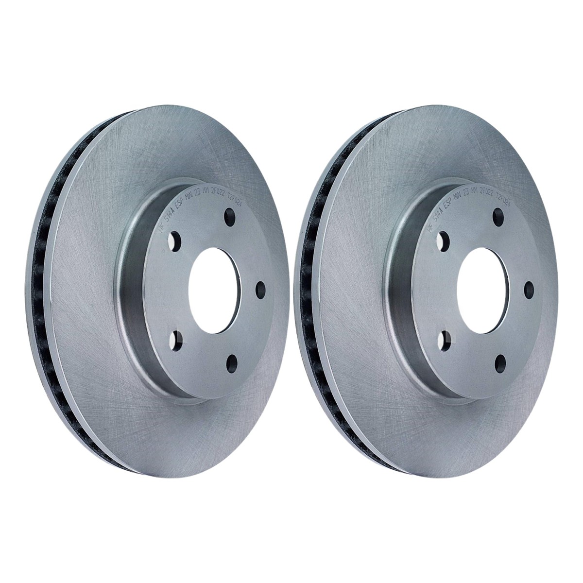 Par Disco de Freio Dianteiro para Toyota Prius e RAV4 - Hipper Freios - HF 514A