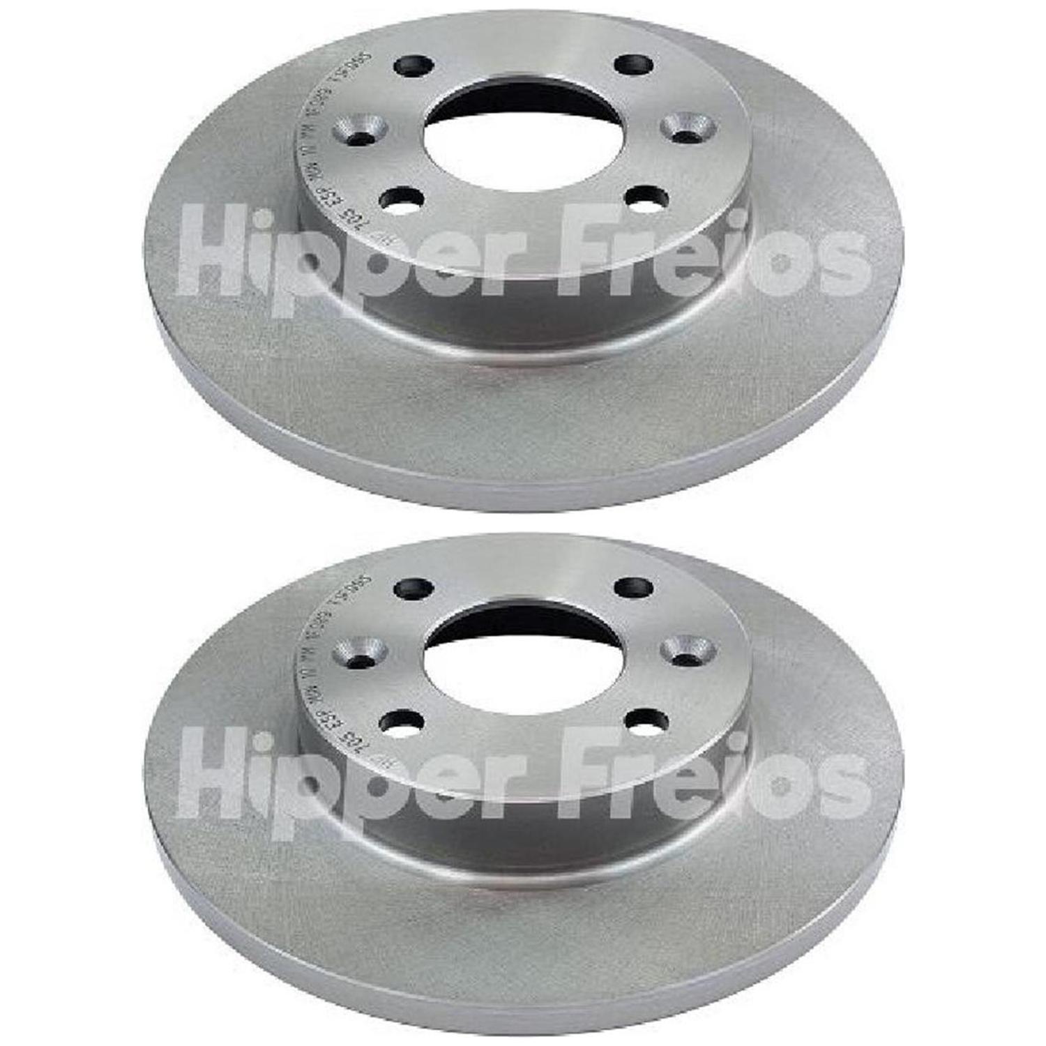 Par Disco Freio Dianteiro - Hipper Freios - HF 705