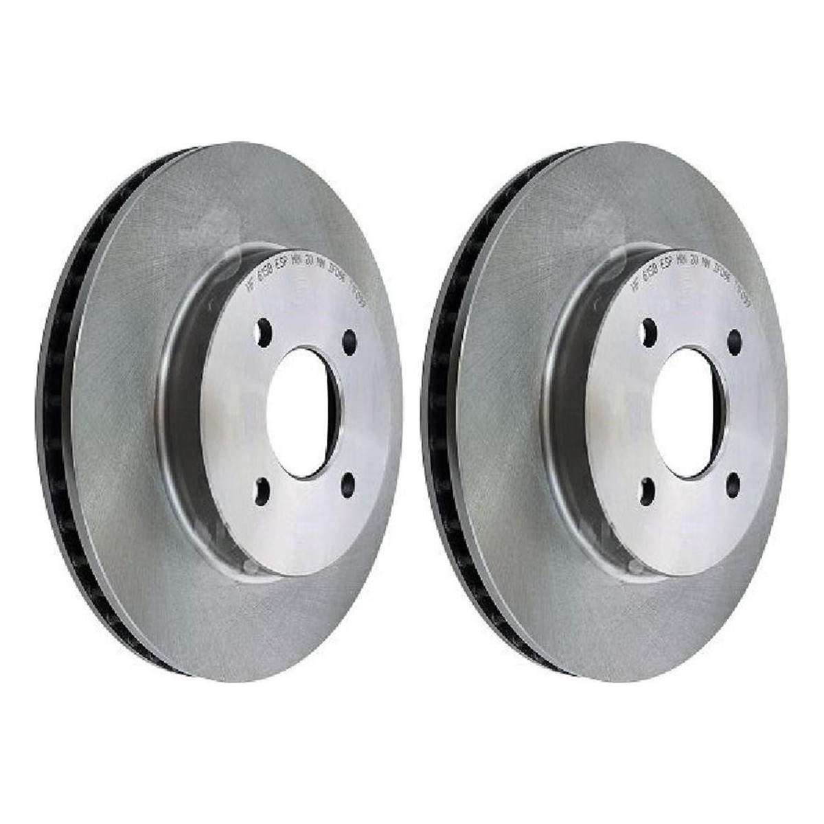 Par Disco de Freio Dianteiro para Nissan March e Versa - Hipper Freios - HF 615B
