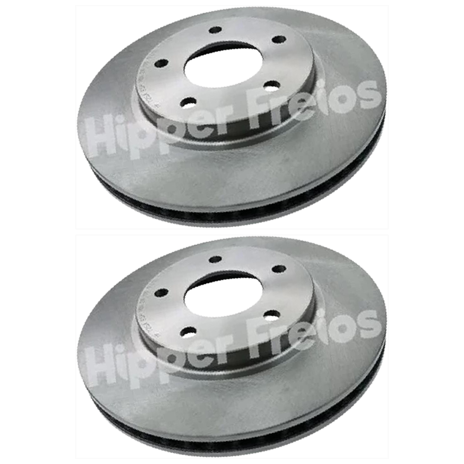 Par Disco Freio Dianteiro - Hipper Freios - HF 725A