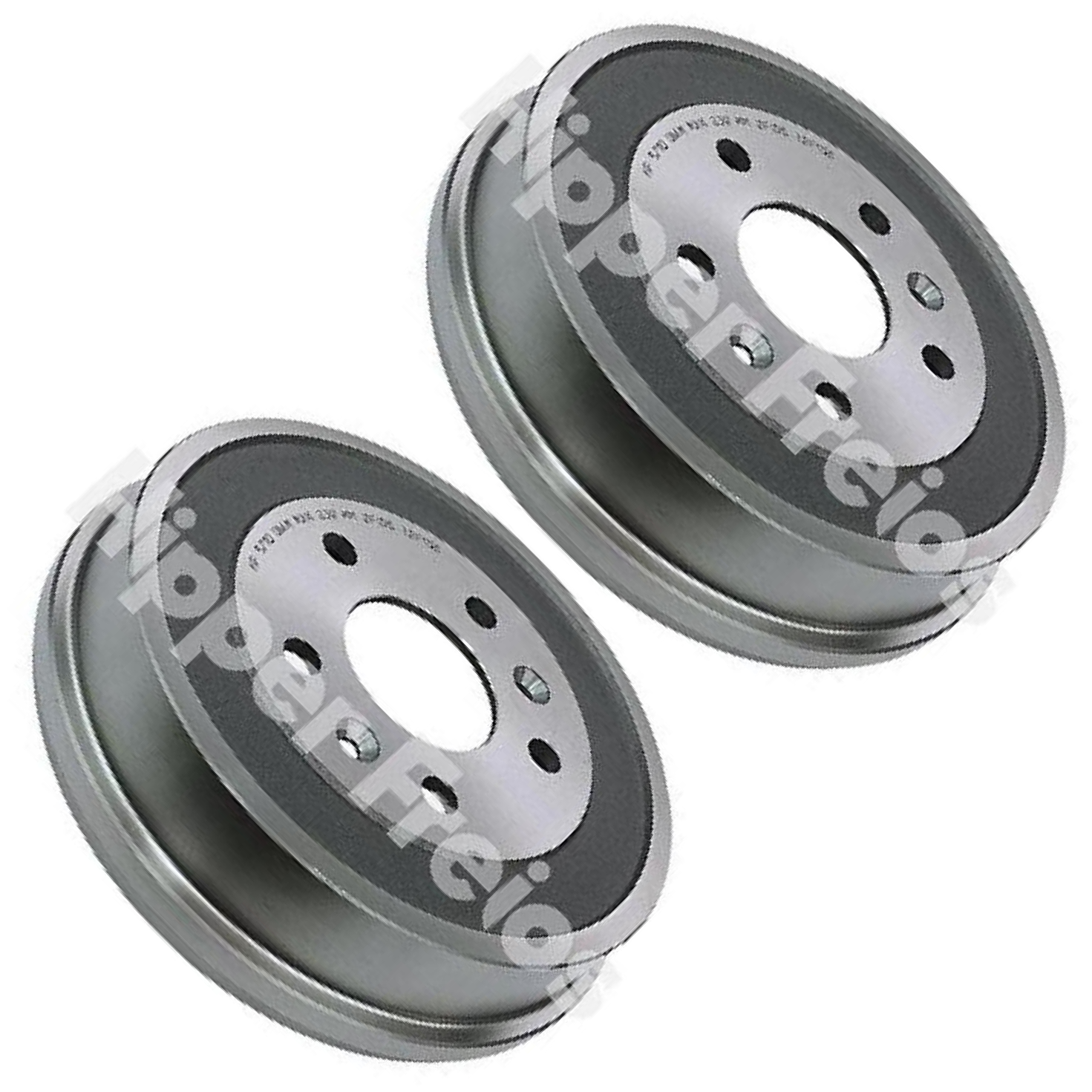 Par Tambor de Freio Traseiro para Renault Captur e Duster - Hipper Freios - HF 571D