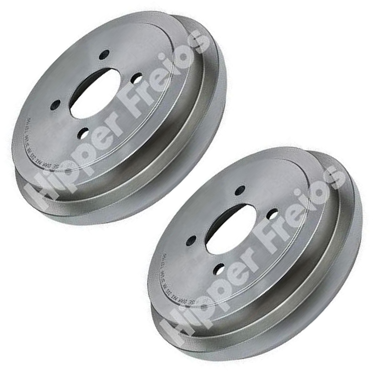 Par Tambor de Freio Traseiro para Nissan Kicks e Versa - Hipper Freios - HF 615E