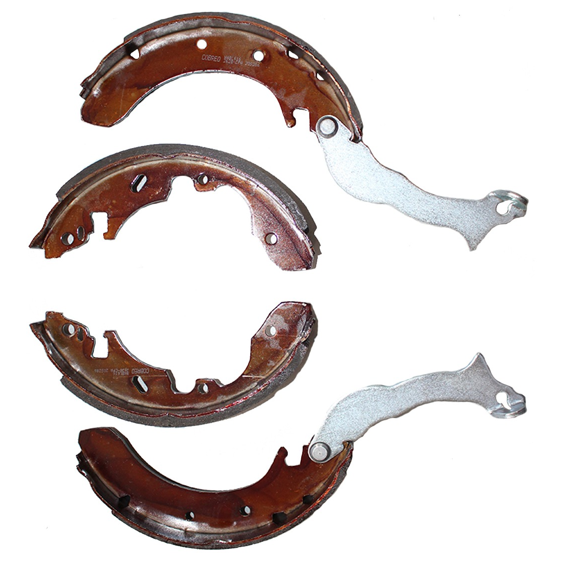 Sapata de Freio Traseira para Ford Courier e Ecosport - Cobreq - 2628-CPA