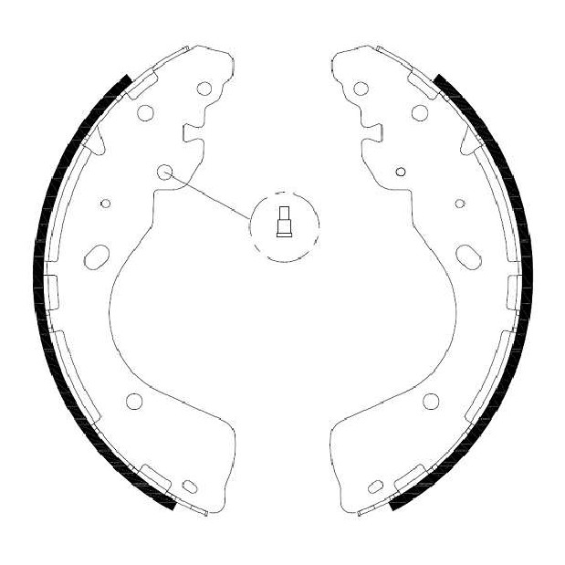 Sapata de Freio para Ford Ranger - Syl - 203113