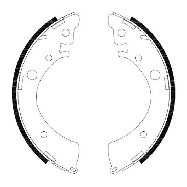 Sapata de Freio para Honda Civic - Syl - 203807