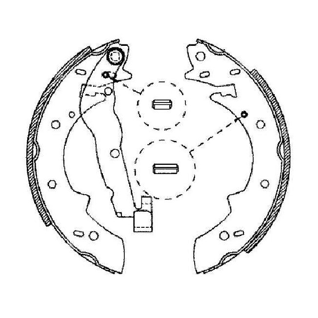 Sapata de Freio para Suzuki Samurai - Syl - 208500