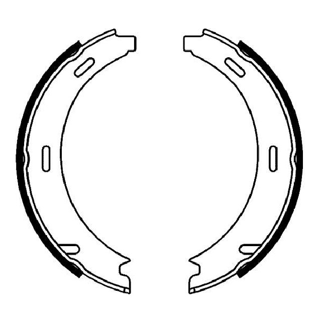 Sapata de Freio para Ford Belina - Syl - 206004