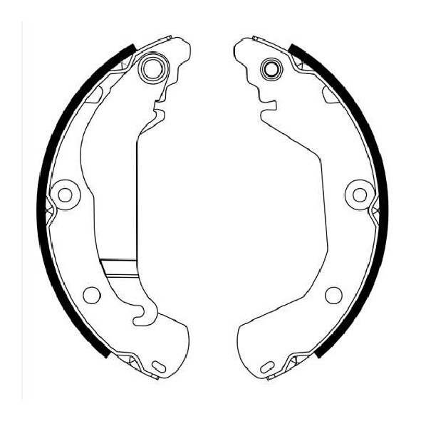 Sapata de Freio para Chevrolet Spin e Tracker - Syl - 201709