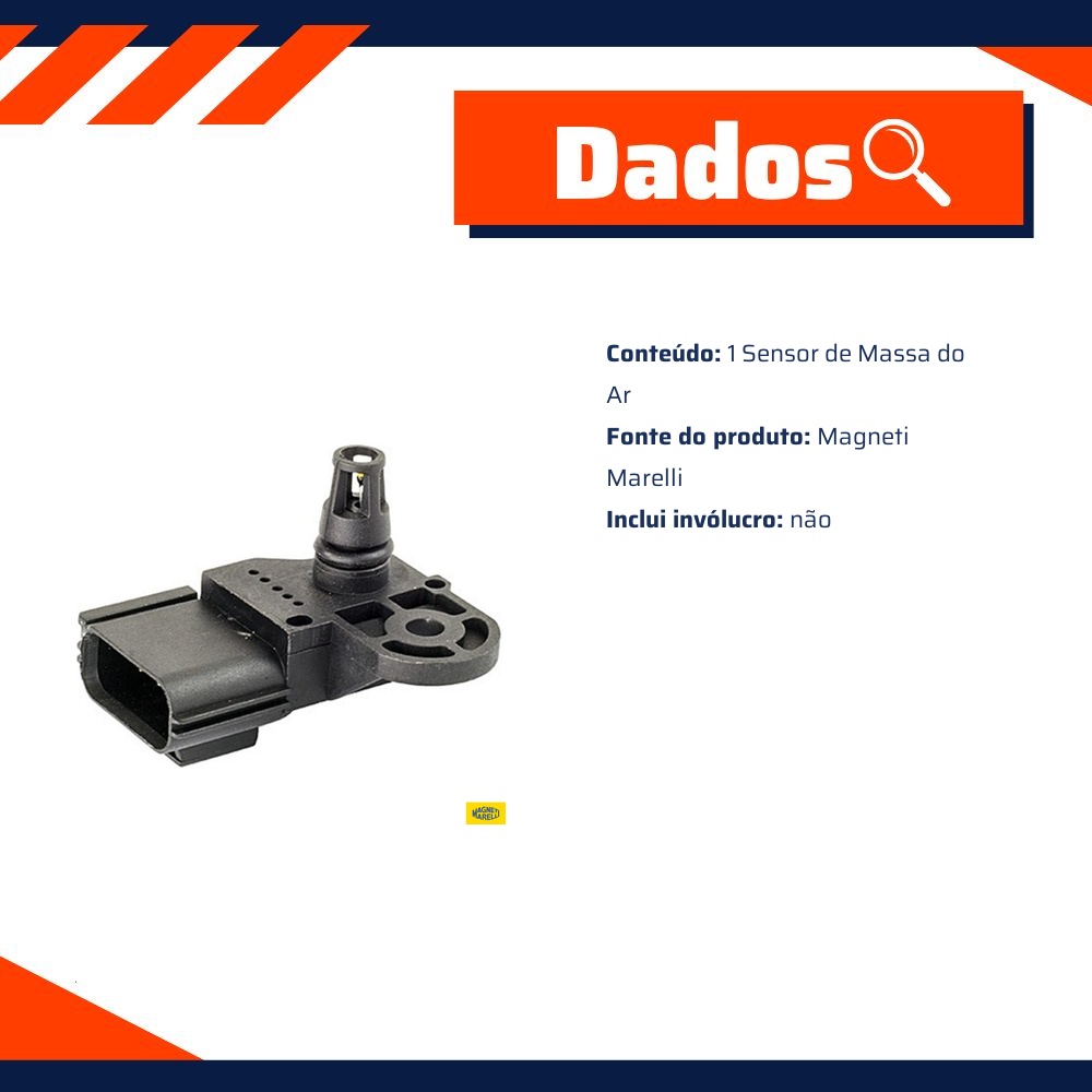 Sensor Massa Ar - Magneti Marelli - CA001SPM