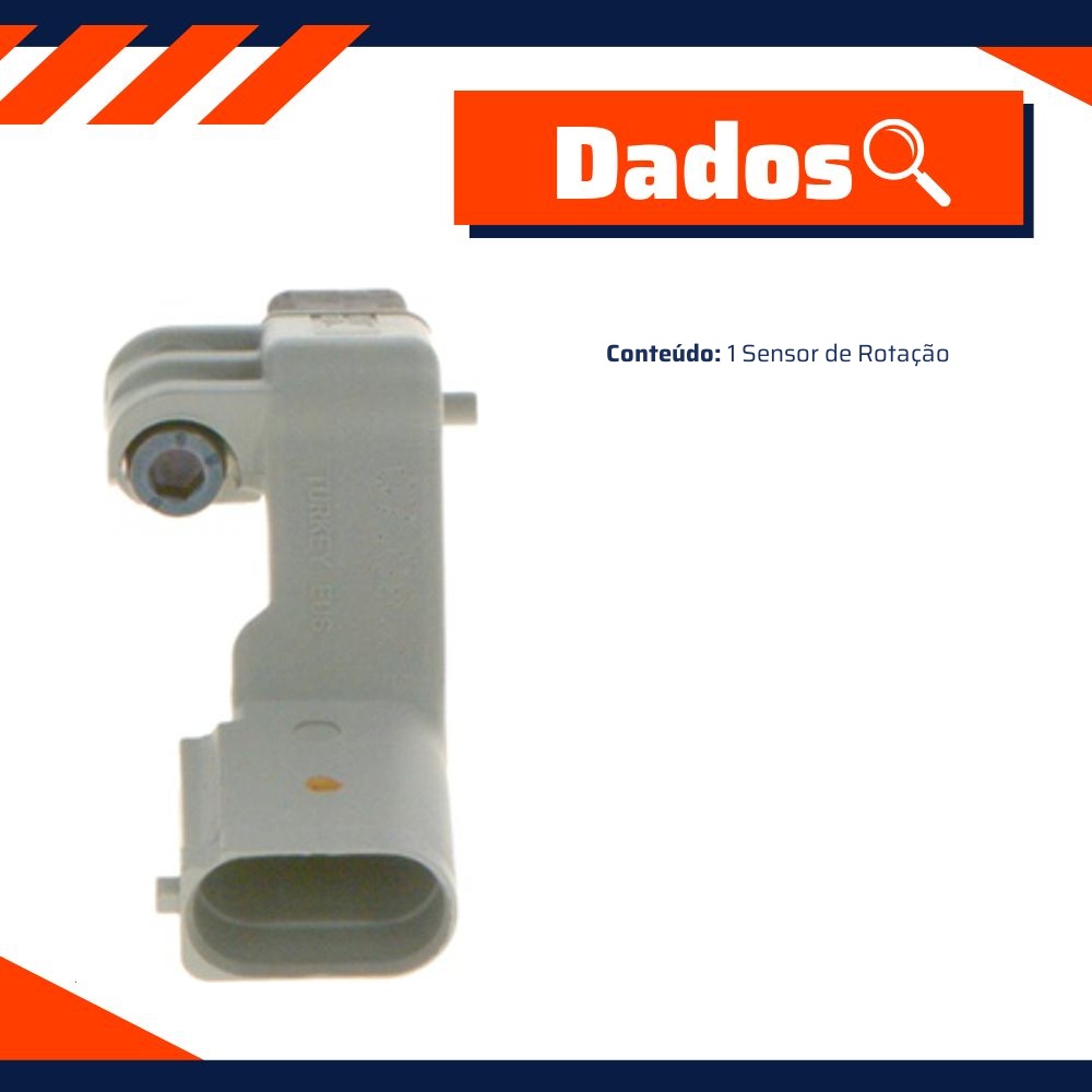 Sensor Rotação - Bosch - 0 986 280 435