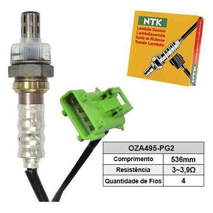 Sonda Lambda 12V - NTK - OZA495-PG2