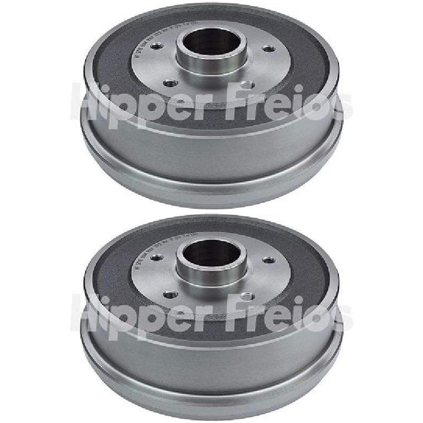 Tambor de Freio Traseiro com Cubo 1 Unidade - Hipper Freios - HF 571B