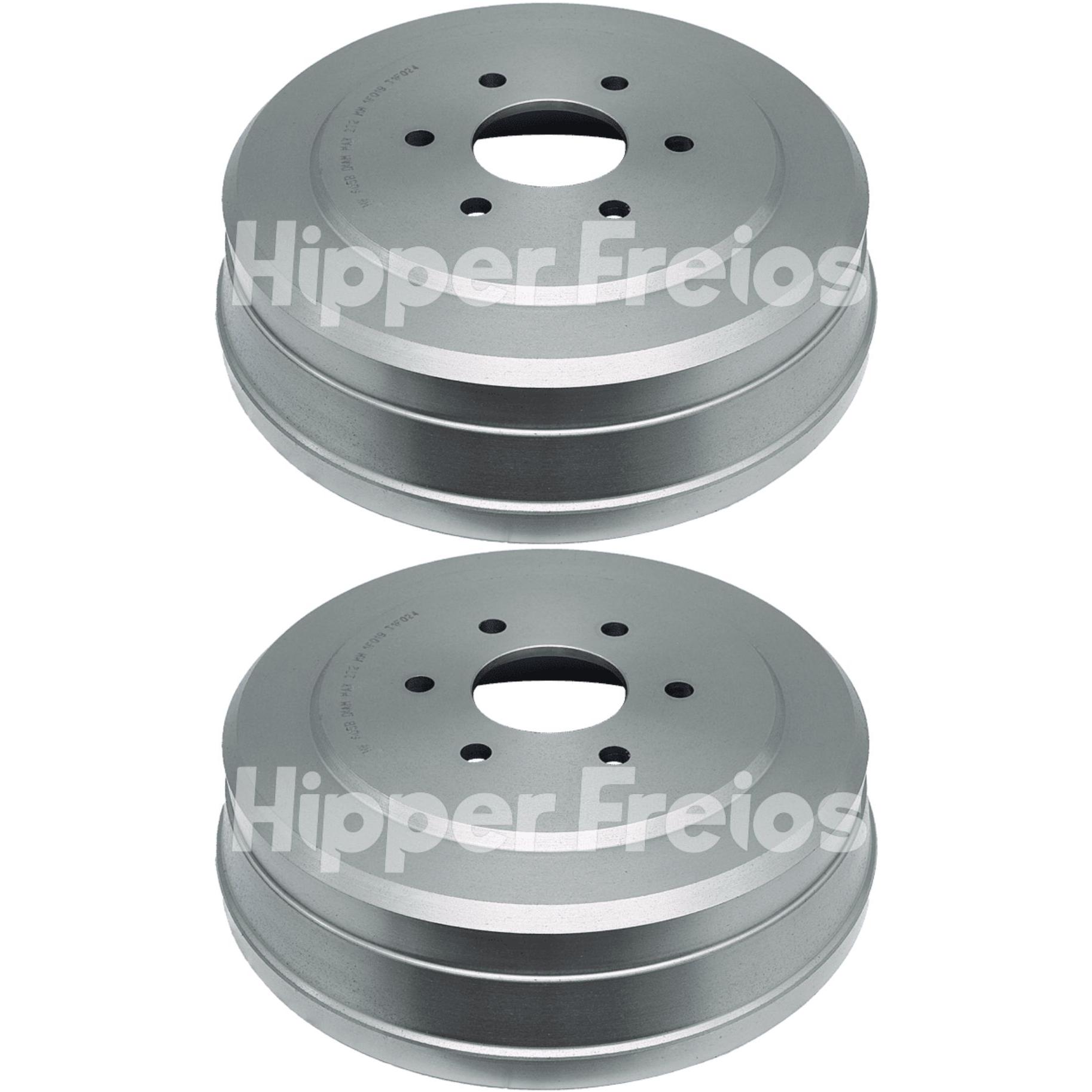 Tambor de Freio Traseiro 1 Unidade - Hipper Freios - HF 605B