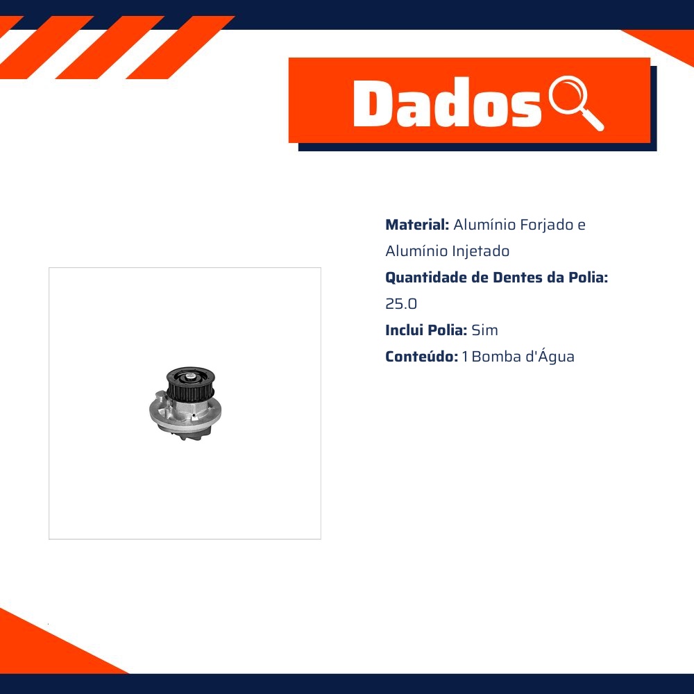 Bomba Água - SKF - VKPC 85409 A